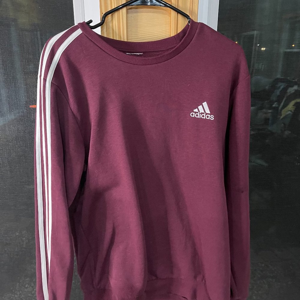 Adidas "3 Stripe Lyfe" Crewneck